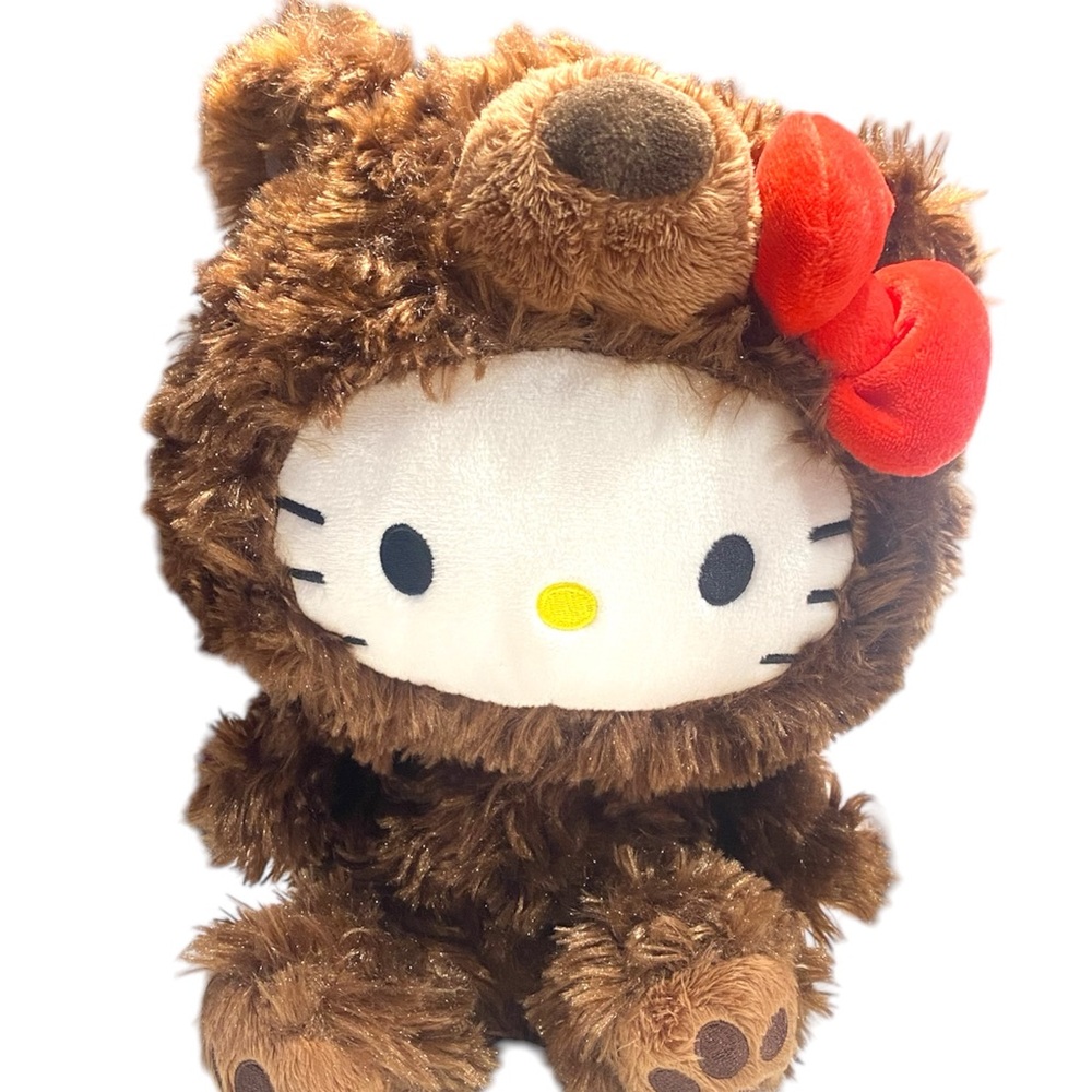 Hello Kitty x GUND Philbin Teddy Bear Plush 10”